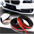 front bumper spoiler Rubber protection strip